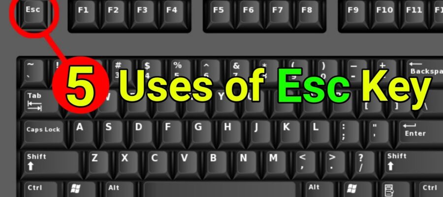 Esc full form | Esc key OR Escape key 4 Esc full form