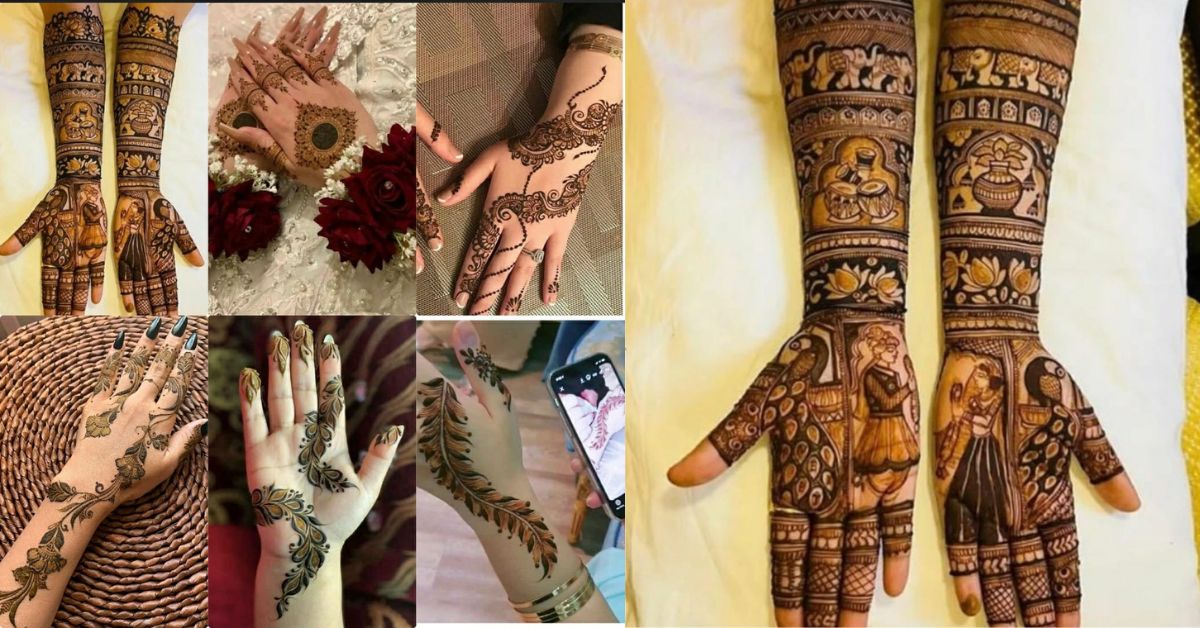 Top 100+ Latest and Trending Mehndi Designs in 2023 [Easy & Beautiful ...