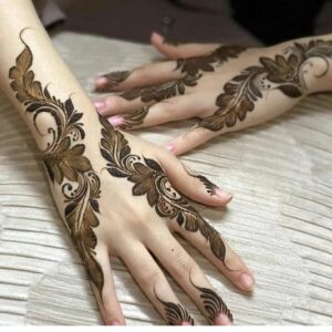 back mehndi design