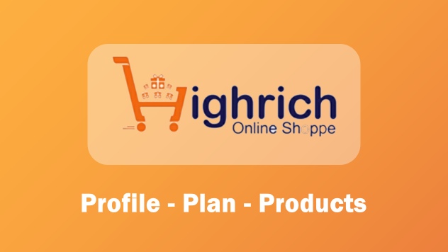 Highrich online shopping business plan pdf, products in 2023 1 highrich
