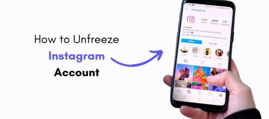 how to unfreeze instagram account