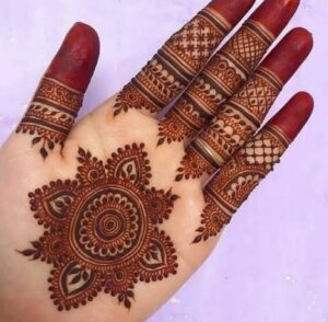 mehndi design simple