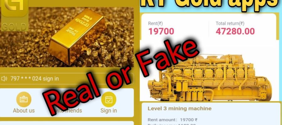 rt gold app real or fake