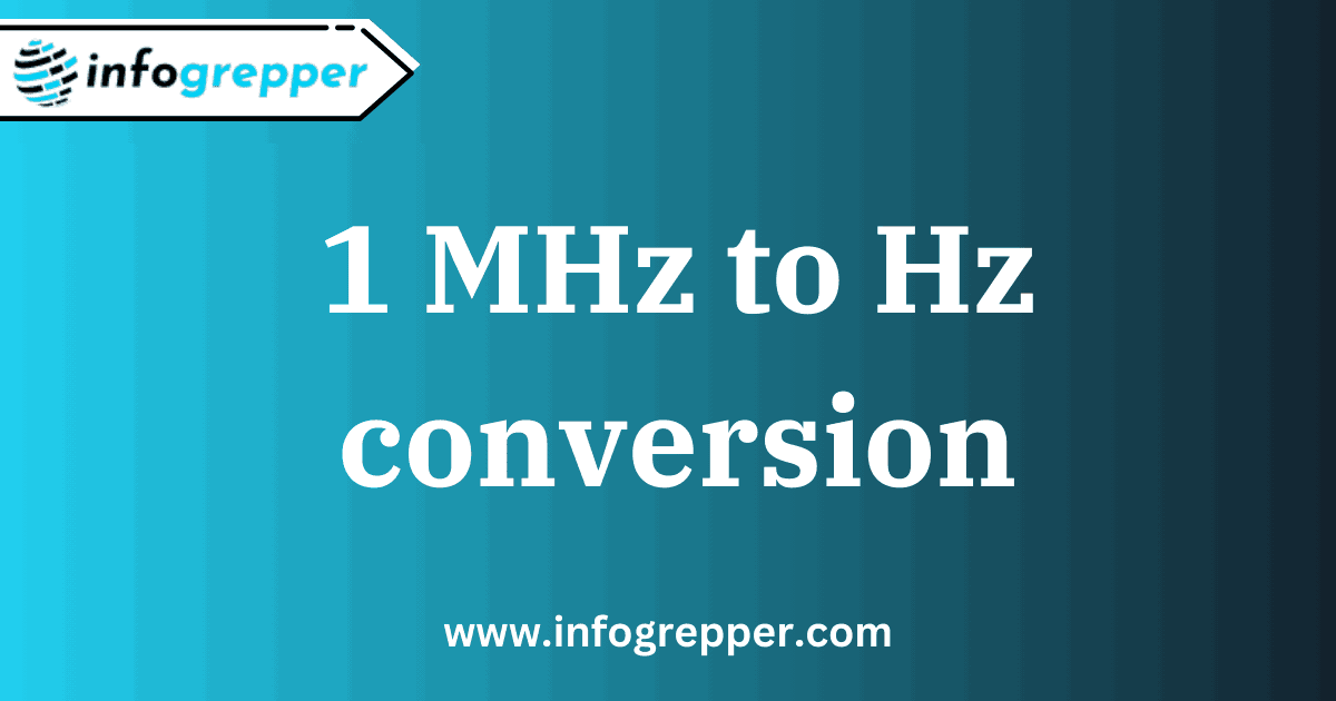 MHz to Hz